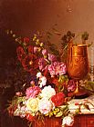 Famous Bouquet Paintings - Arranging The Bouquet